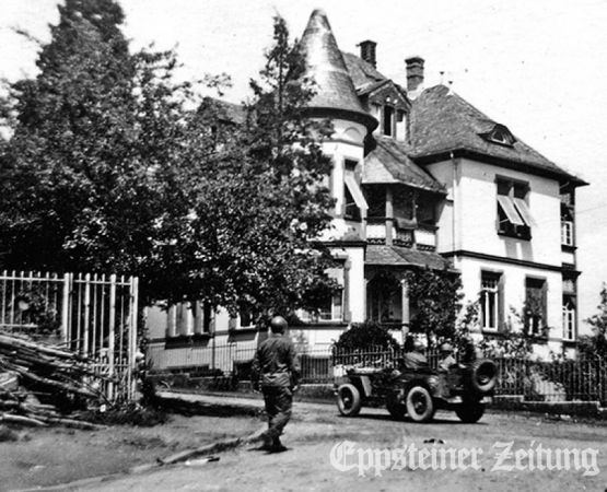 Vom 13. Mai 1945 an waren in der Villa Froelich in der Mendelssohnstraße 17 bis zu 25 amerikanische GIs einquartiert. Foto: http://www.trailblazersww2.org/Steeb%20Pictures/album/index.html