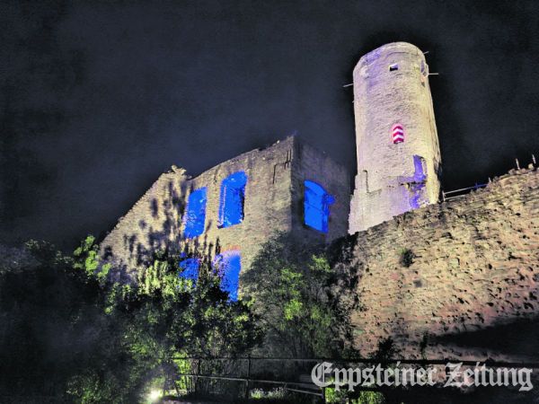 Schauplatz der Jahreshauptversammlung: die mystische Burg Eppstein.Foto: privat