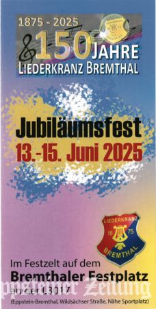 Der Flyer zum Jubiläum.  .