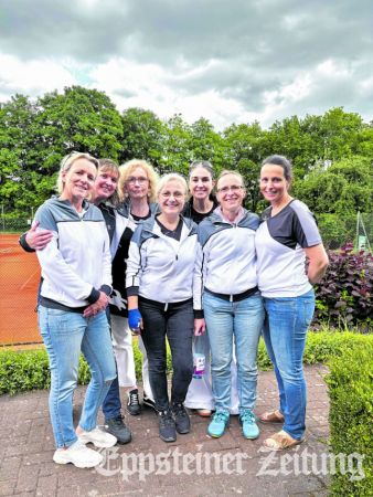 Die Damen 50 lieferten am Wochenende: Sie schickten ihre Gäste vom VfR Wiesbaden mit einem starken 5:1-Sieg für die Bremthalerinnen nach Hause.Foto: privat