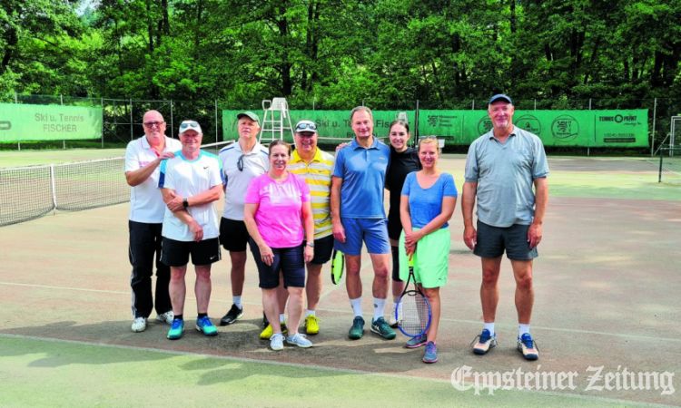 Tennis verbindet – beim Ehlhaltener TC würde mit viel Spaß um Schleifchen gespielt.Foto: privat