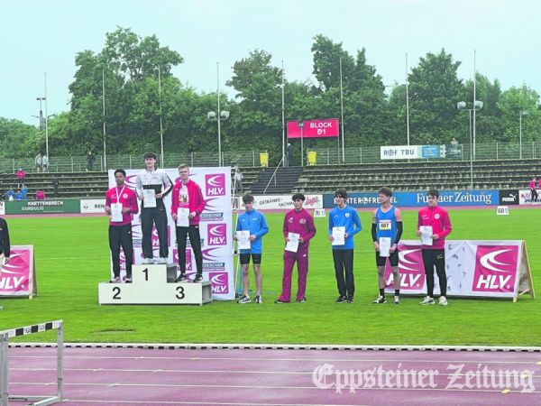 Ben Miller-Bergfriede steht als Dritter auf dem Treppchen.Foto: privat