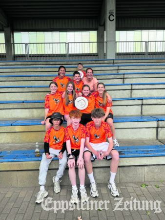 Das Frisbee-Team des TuS Niederjosbach freut sich auf Zuwachs.Foto: privat