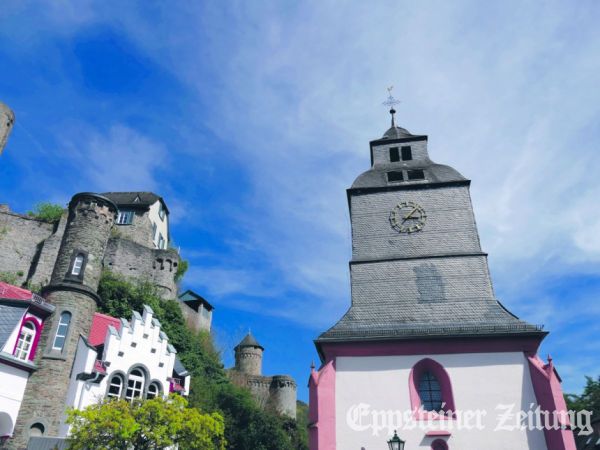 Die Talkirche prägt das Stadtbild von Eppstein.Foto: Arnd Rödiger