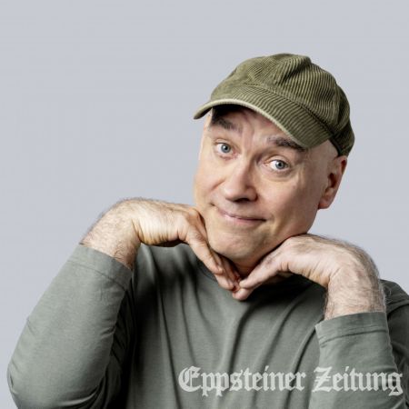 HG. Butzko schaut unschuldig drein – doch „der willl nicht nur spielen“.Foto: Torsten Silz