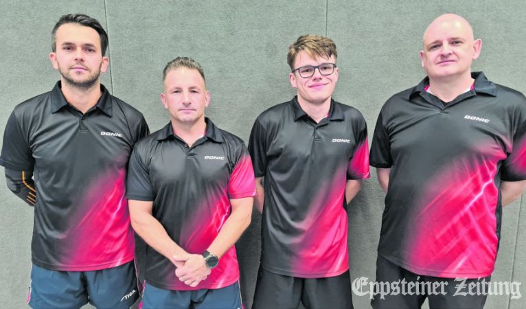 BTTV I mit (v.l.) Nihad Malikic, Robert Wylenzek, Lukas Visser und Enejas Hadzikaric.
            Foto: privat