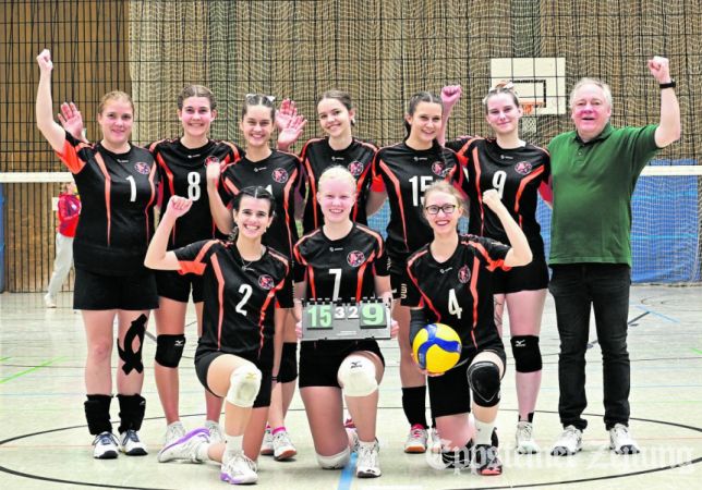 Erfolgreicher Saisonauftakt – erstes Spiel – erster Sieg.
            Foto: privat
