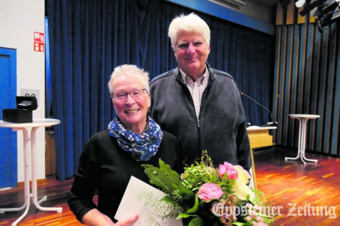 Christina Cantzler und ihr Vorgänger Christian Weiser.Foto: Beate Schuchard-Palmert