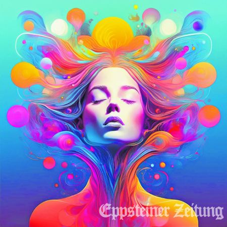 Das Herbstprogramm zeigt des KI-generierte Titelmotiv zum Wettbewerb „Balance“.