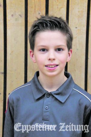 Sebastian Frönd von der Jugend 15.
Foto: privat