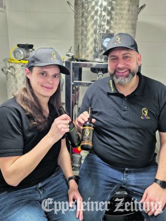 Melanie und Lars Landau haben ihre eigene Brauerei gegründet.Foto: privat