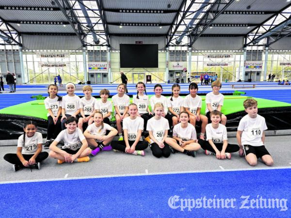 Die erfolgreichen Jugendlichen der Leichtathletikabteilung der SG Kelkheim.Foto: privat
