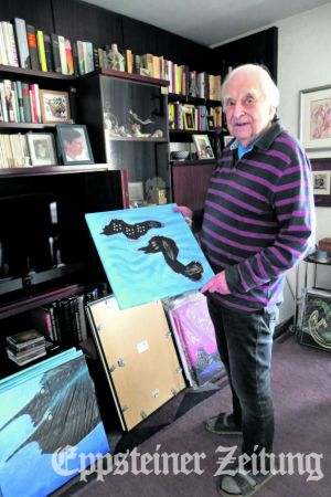 Arnd Rödiger in seinem Arbeitszimmer.Foto: Beate Schuchard-Palmert