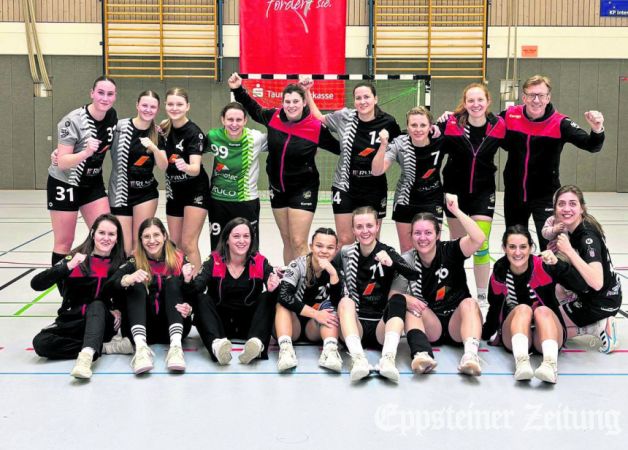 Die Handballerinnen der HSG EppLa stehen nach dem Sieg gegen Eltville am 12. April vor einem entscheidenden Heimspiel gegen Rüdesheim.Foto: privat