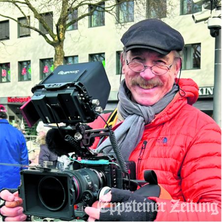 Biologe, Dokumentarfilmer und Autor Klaus Sparwasser produziert seit über 20 Jahren international beachtete Dokumentarfilme über Umwelt, Natur und Wissenschaft. Foto: Gesa Mühlhoff