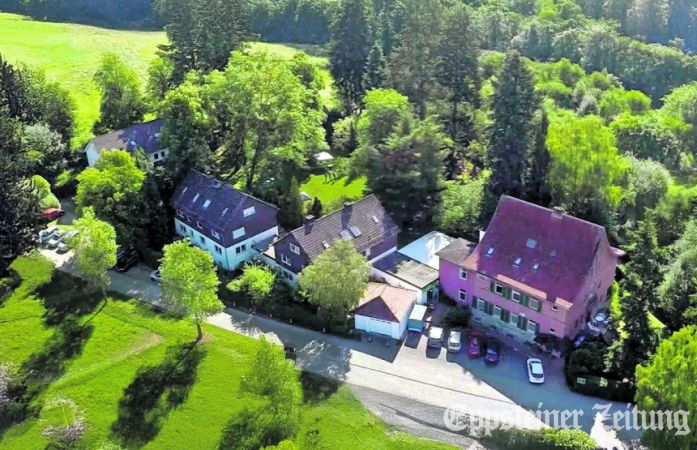 Luftaufnahme der WEC-Mission auf Hof Häusel.Foto: Veranstalter