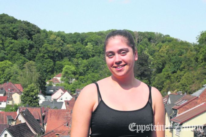 Karina Ernst aus Bremthal wird das dritte Eppsteiner Burgfräulein.Foto: Julia Palmert