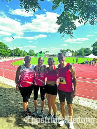 Maria Antonia Speck, Martina Helbig, Nicole und Markus Pasker (v.l).Foto: privat