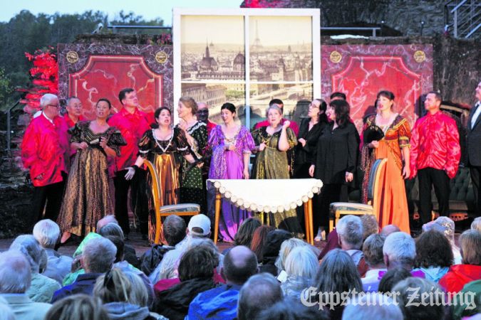 Burgfestspiele Oper „La Traviata“.
            Foto: Julia Palmert