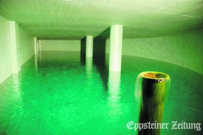 Wasser im Hochbehälter am Heinzberg.Archiv-Foto EZ