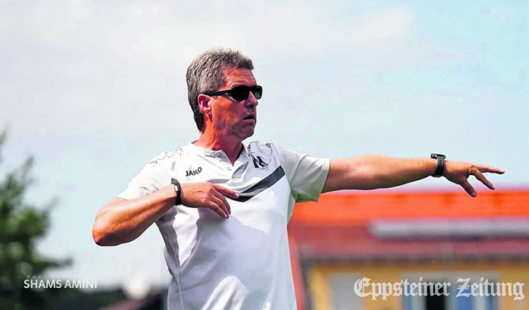 TuS Niederjosbach Trainer Jens Klische
Foto: Shams Amini