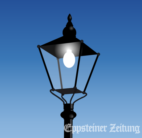 Straßenlampe bei Tag.Foto: pixabay.com