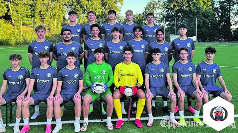 Mannschaftsfoto der A-Jugend der JSG SG Bremthal/TuS Niederjosbach in der Saison 2026/27.Foto: Vereinsseite/fussball.de