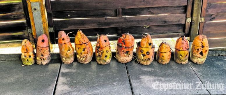 Keine Dickworz gleicht der anderen – beim Heimat- und Geschichtsverein Niederjosbach wurde am Wochenende wieder geschnitzt.Foto: privat